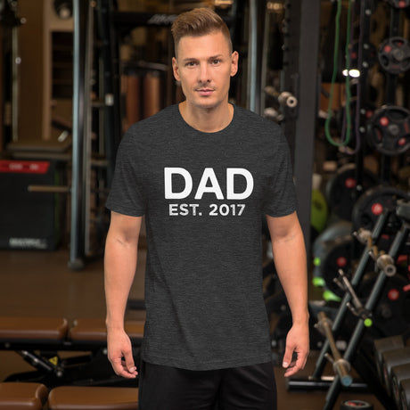 Dad Established 2017 Shirt