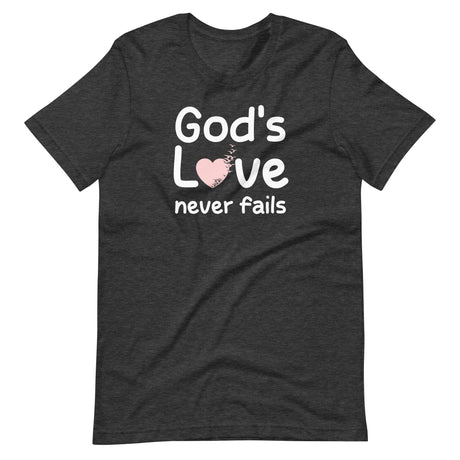 God's Love Never Fails Shirt