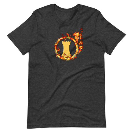 Rook Fire Ring Chess Shirt