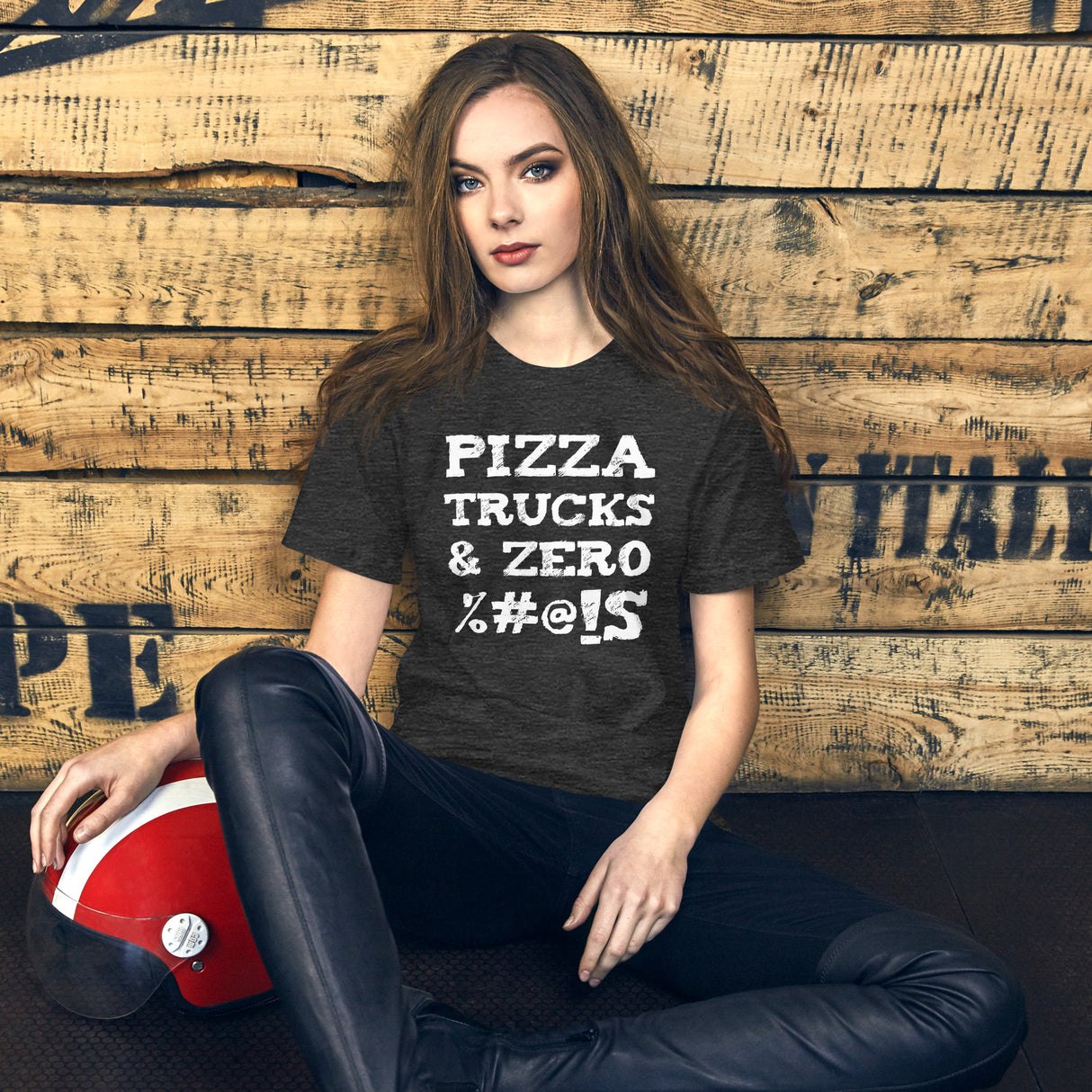 Pizza Trucks And Zero Fucks Women's Shirt