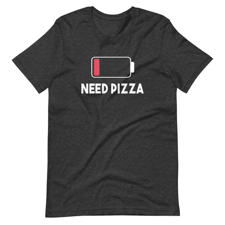 Low Battery Need Pizza Shirt
