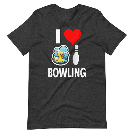 I Love Duckpin Bowling Shirt