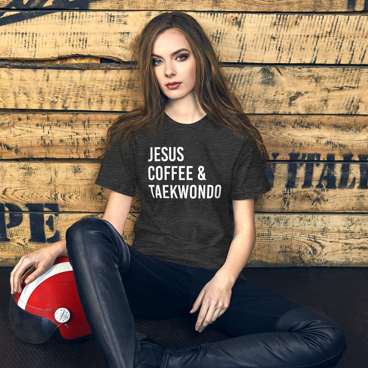 Jesus Coffee Taekwondo Women's Shirt