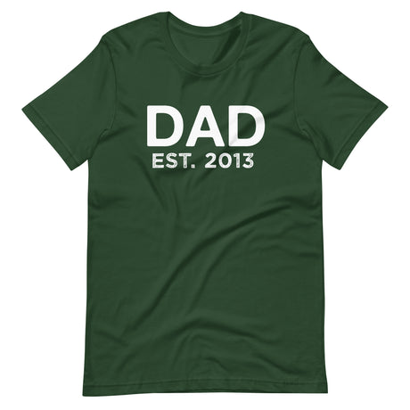 Dad Established 2013 Shirt
