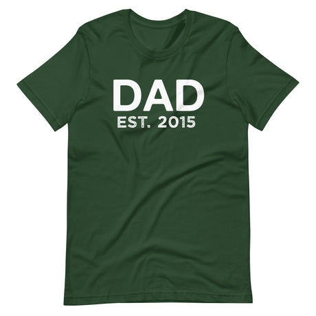 Dad Established 2015 Shirt