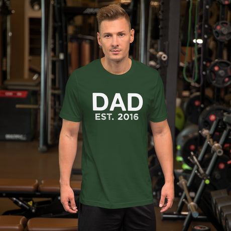 Dad Established 2016 Shirt