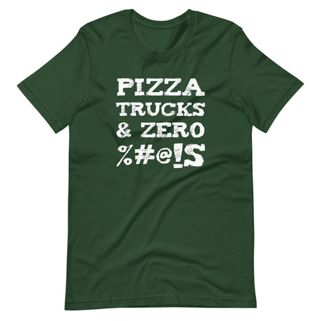 Pizza Trucks And Zero Fucks Shirt
