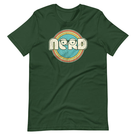 Distressed Vintage Nerd Shirt