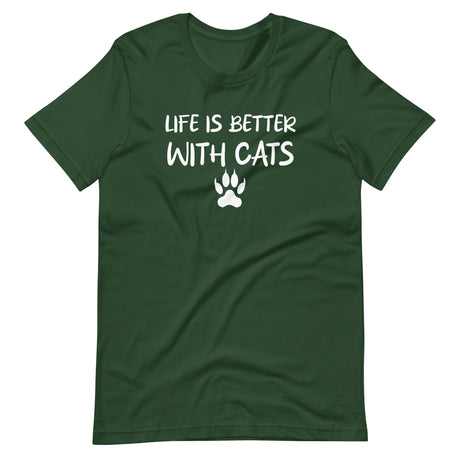 Life is Better With Cats Shirt