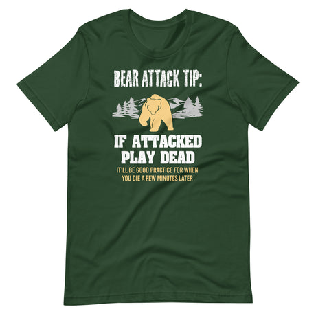 Bear Attack Tip Play Dead Shirt