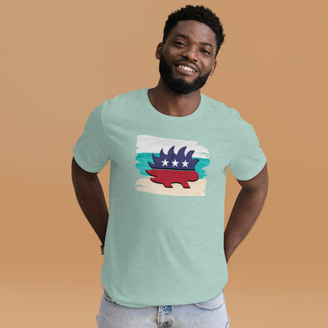 Libertarian Porcupine Men's Boardwalk Shirt