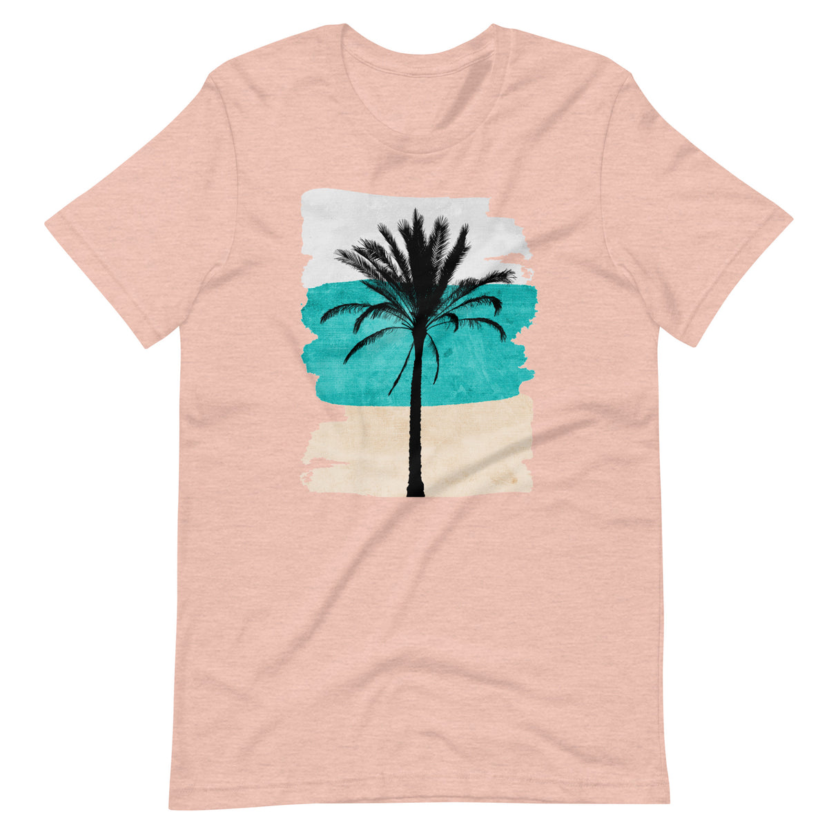 Sand Ocean Sky Single Palm Tree Shirt
