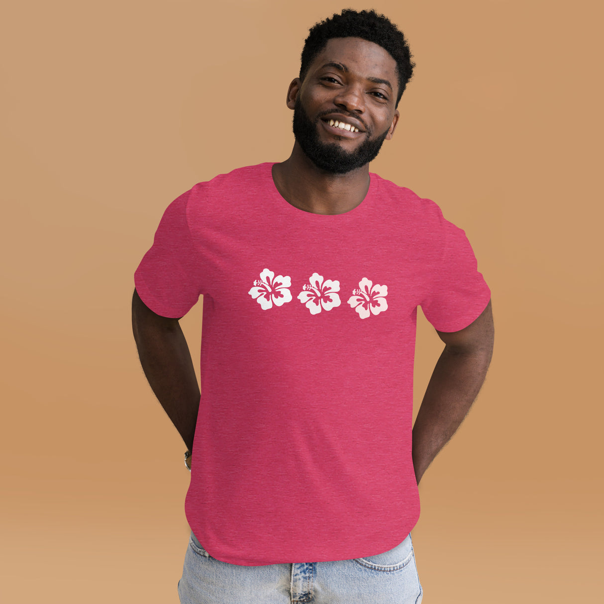 Hibiscus Flower Men's Shirt