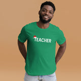 Teacher Santa Hat Men's Shirt