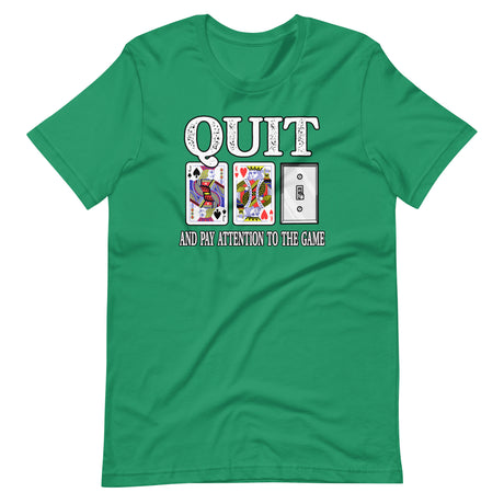 Quit Jack King Off Poker Shirt