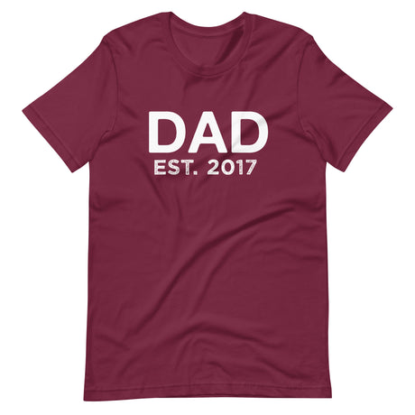 Dad Established 2017 Shirt