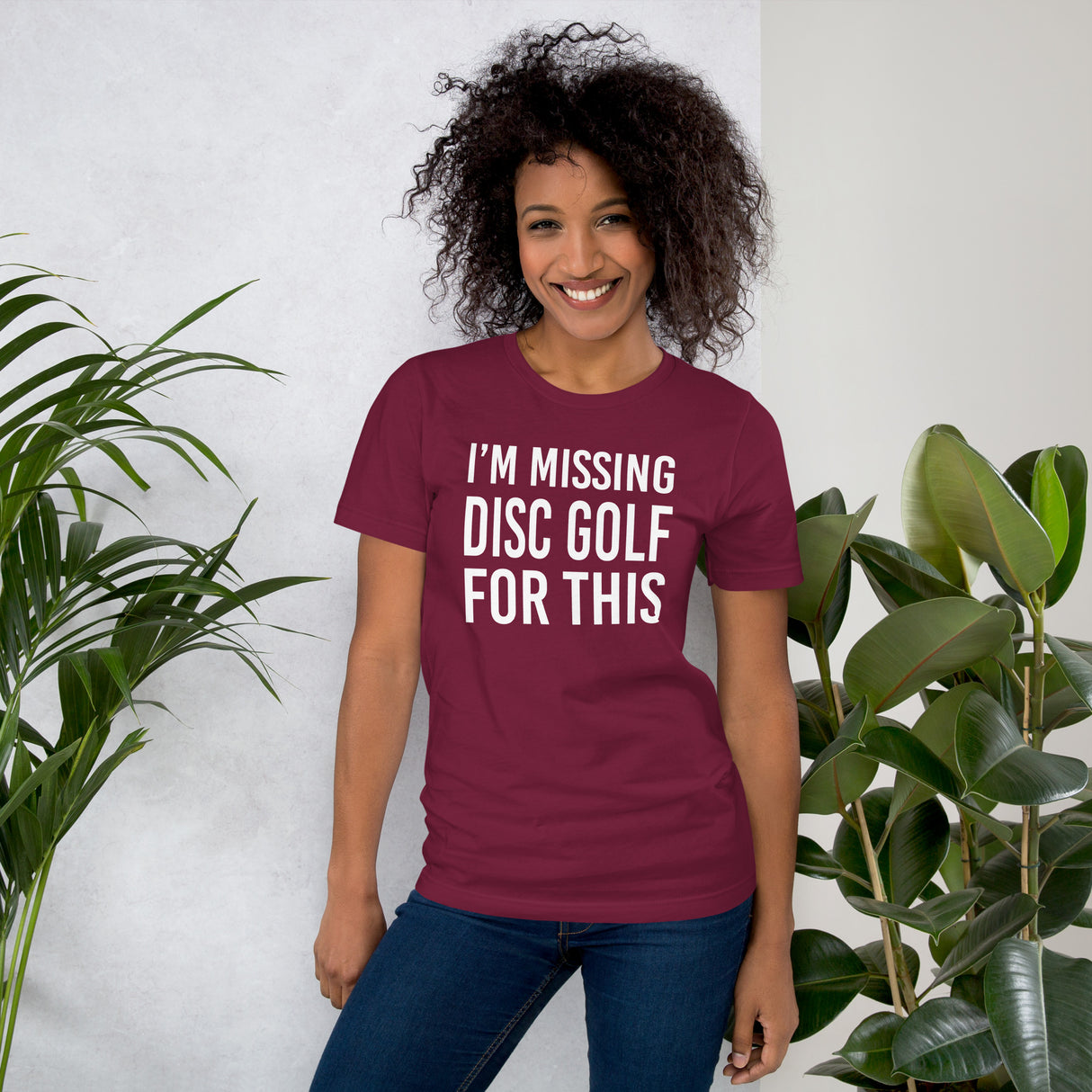 I'm Missing Disc Golf For This Women's Shirt