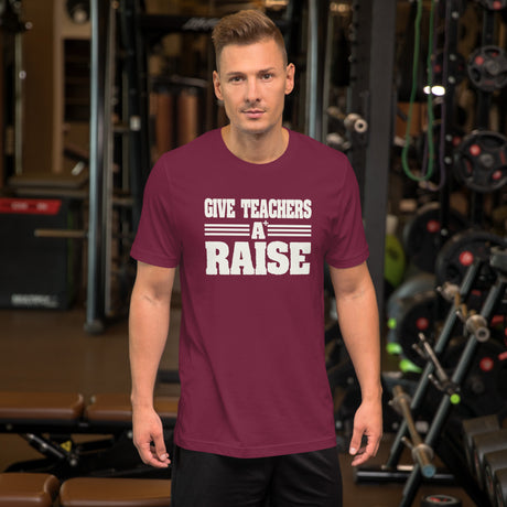 Give Teachers a Raise Men's Shirt