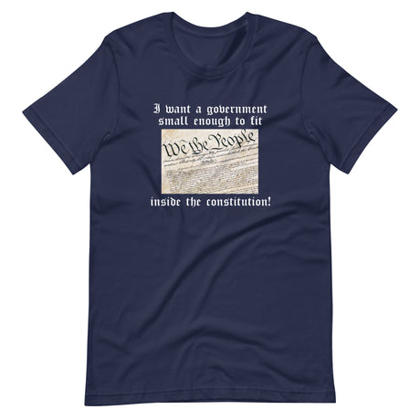 Small Government Constitution Shirt