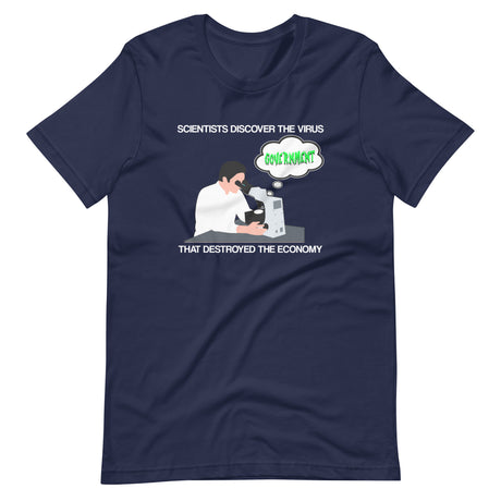 Government Destroyed The Economy Virus Shirt