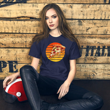 Retro Pizza Women's Shirt