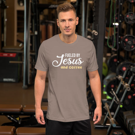 Fueled by Jesus and Coffee Men's Shirt