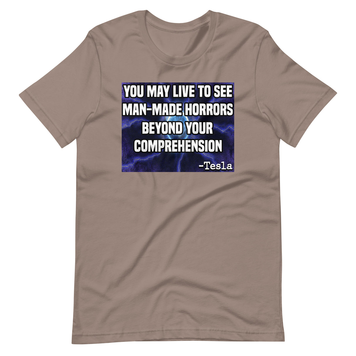 Tesla Man-Made Horrors Shirt
