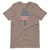 American Flag Pickleball Paddle Shirt
