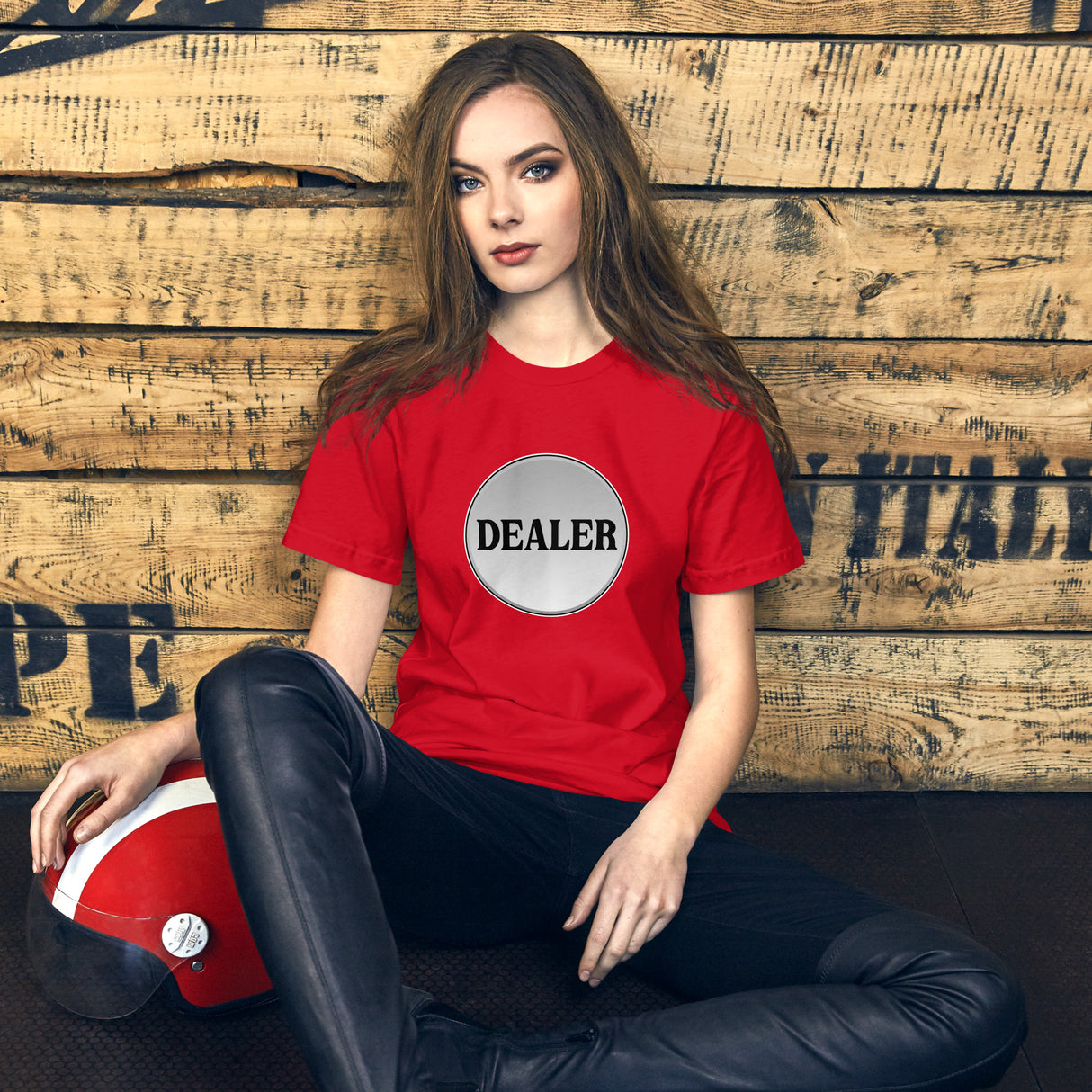 Dealer Poker Chip Women's Shirt