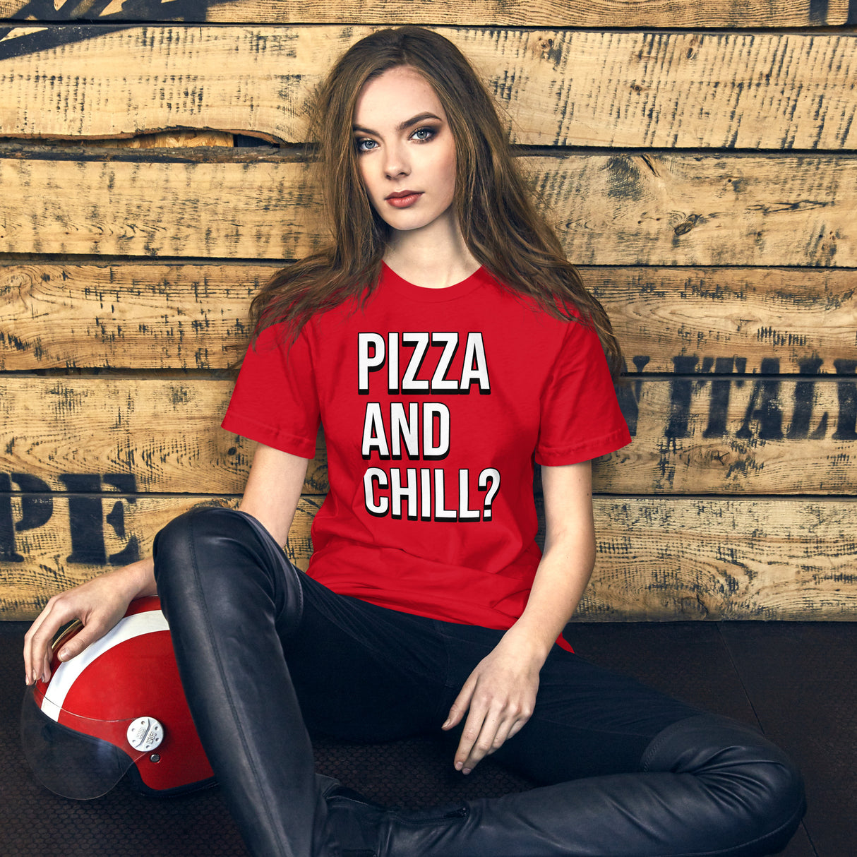 Pizza And Chill Women's Shirt