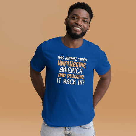 Unplugging America Men's Shirt