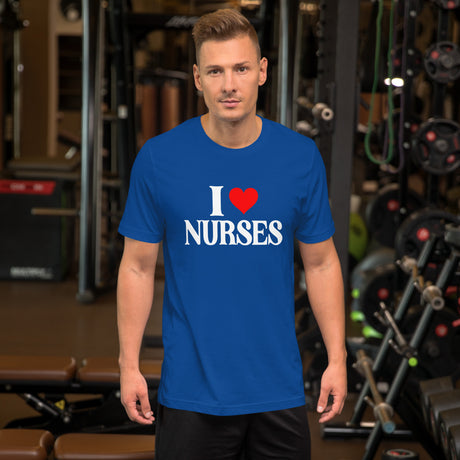 I Love Nurses Men's Shirt