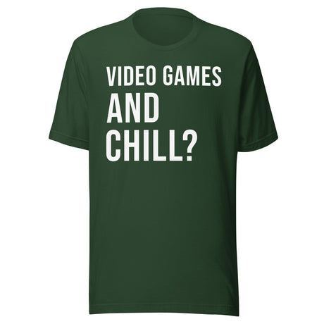 Video Games And Chill Shirt