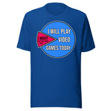 Video Games Pie Chart Shirt