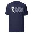 Voltaire Difficult To Free Fools Shirt