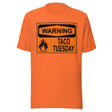 Warning Taco Tuesday Shirt