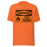 Warning Taco Tuesday Shirt