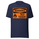 Warning Taco Tuesday Shirt
