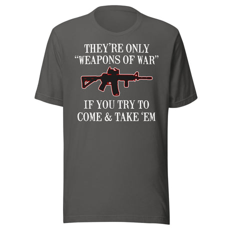 Weapons Of War Gun Shirt