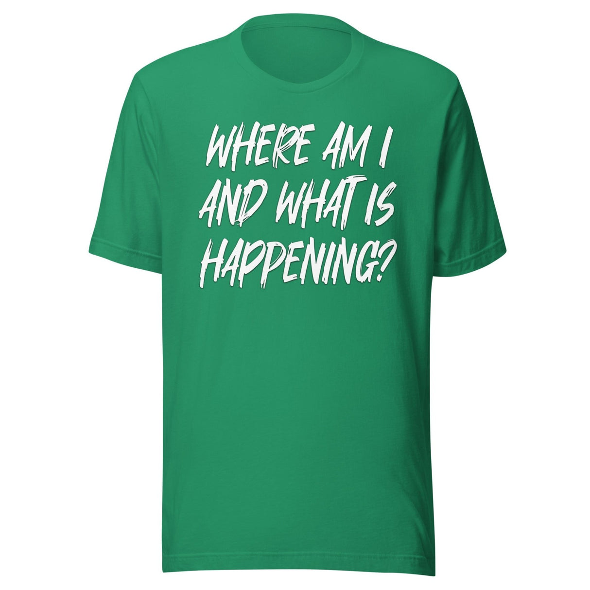 Where Am I And What Is Happening Shirt