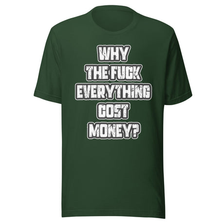 Why The Fuck Everything Cost Money Shirt