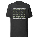 Your Best Defense Against Enemies Gun Shirt